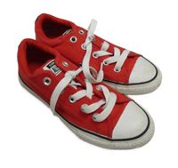 Červené plátěnky Converse vel.33