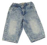 Modré riflové kraťasy Denim