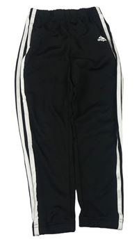 Čierne športové nohavice s logom Adidas