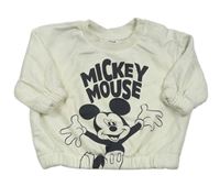 Biela mikina s Mickeym zn. Primark