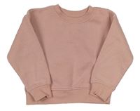 Svetloružová oversize mikina zn. Primark