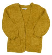 Piesková ý žinylkový chlpatý cardigan Primark