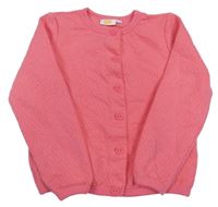 Ružová prešívaná prepínaci mikina Kids