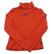 Červené triko s rolákem 