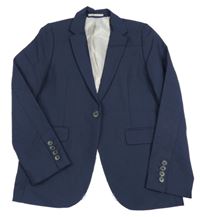 Tmavomodré společenské sako River Island 