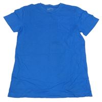 Safírové tričko s kapsou Next