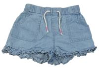 Svetlomodré ľahké rifľové kraťasy M&S