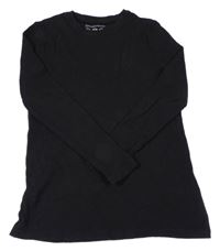 Černé vzorované triko Primark
