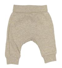 Béžovošedé melírované turecké tepláky H&M
