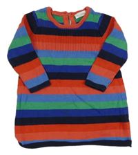 Pruhované pletené šaty Next