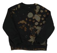 Čierna skvrnitá mikina PRIMARK