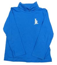 Modrý rolák s medvedíkom lupilu