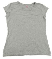 Sivé melírované tričko H&M