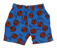 Modré teplákové kraťasy so Spidermanem Pep&Co