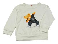 Smotanová mikina s medvěďom