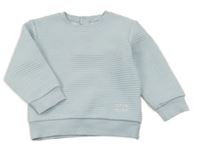 Svetlomodrá rebrovaná mikina