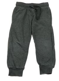 Tmavosivé melírované tepláky H&M