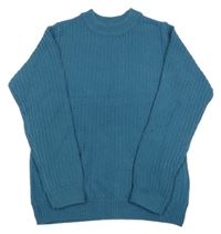 Petrolejový svetr Primark