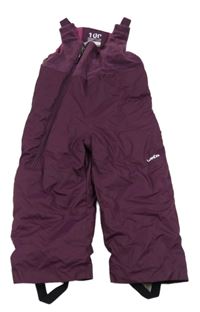 Lilkové šusťákové funkční laclové oteplovačky Decathlon