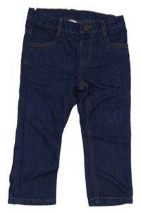 Tmavomodré skinny rifle zn. C&A