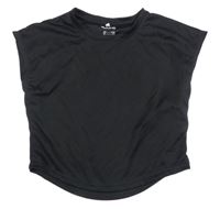Čierne športové tričko H&M
