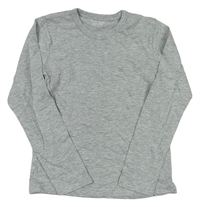 Sivé melírované tričko Zeeman