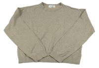 Béžový crop sveter H&M