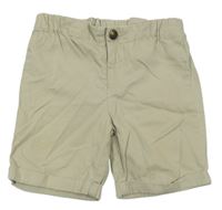 Béžové plátěné chino kraťasy Chicco