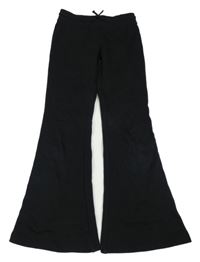 Černé flare tepláky H&M