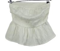 Dámsky biely crop top zn. Shein
