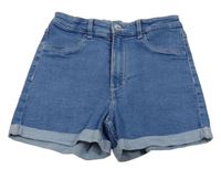 Modré riflové kraťasy H&M