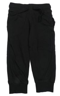 Černé tepláky H&M