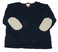 Tmavomodrý sveter NECK & NECK