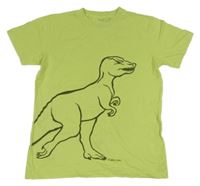 Světlezelené tričko s dinosaurem JAKO-O