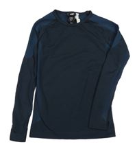 Tmavomodré funkčné športové tričko H&M