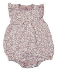 Starorůžové květované body C&A