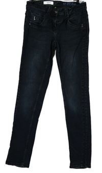 Dámske tmavomodré rifle Cecil vel. 30