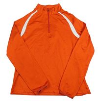 Červení funkční mikinotriko s pruhmi Crane