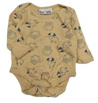 Béžové body so zvířaty Ergee