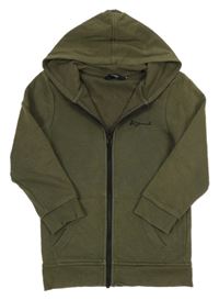 Khaki prepínaci mikina s kapucňou George