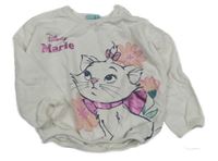 Biela mikina s Marií Disney