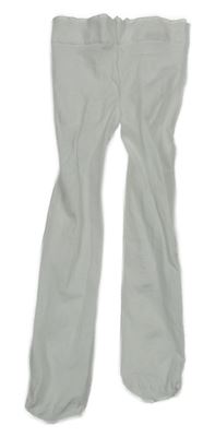 Biele silonové pančuchy