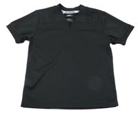 Černé vzorované sportovní tričko Adidas