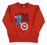 Červená mikina Captain America LC Waikiki