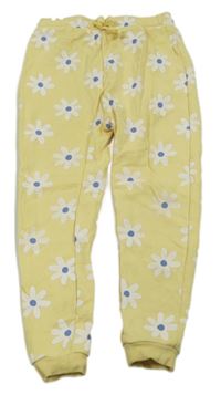 Šafránové kvetované tepláky George