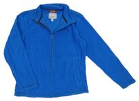 Modrá fleecová funkční propínací mikina s logem REGATTA