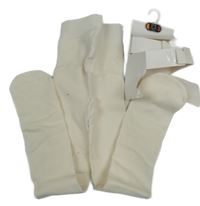 Nové - smetanové punčocháče St. Bernard