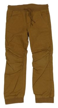 Bronzové cuff rifle s úpletovým pasem H&M