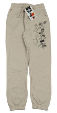 Nové - béžové tepláky s Mickey PRIMARK
