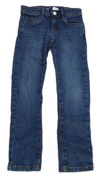 Modré skinny rifle Okaidi